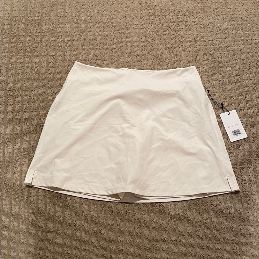 Girlfriend Collective Cream Skort